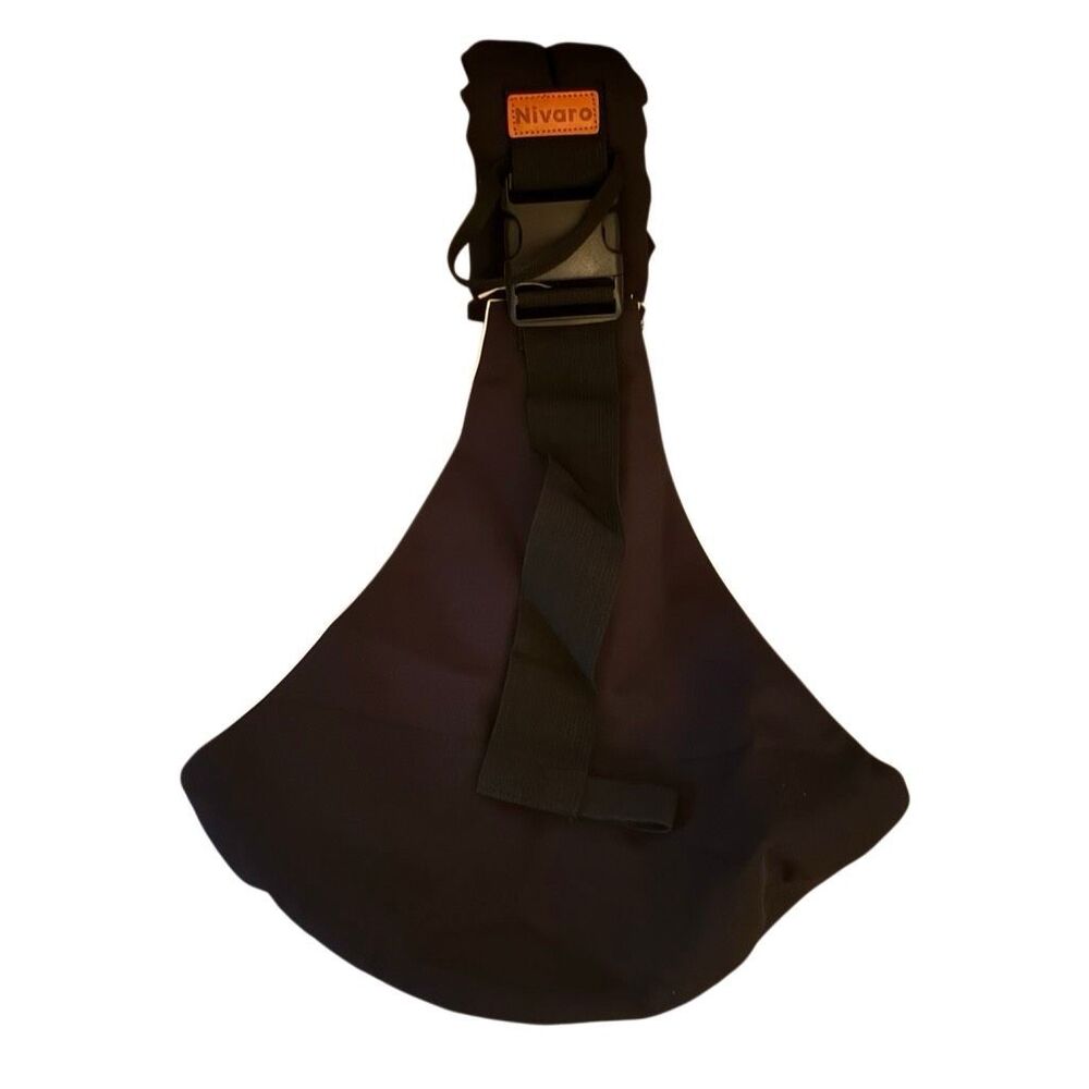 Nivaro ComfortLift Baby Toddler Carrier Sling Single Shoulder Black 45lbs New No